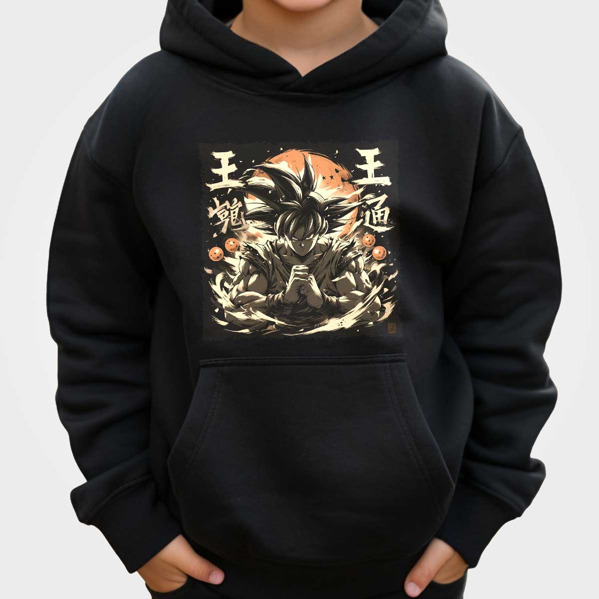 canguro-anime-unisex-calidez-goku-con-bolas-de-drag-n-en-tonos-salvia