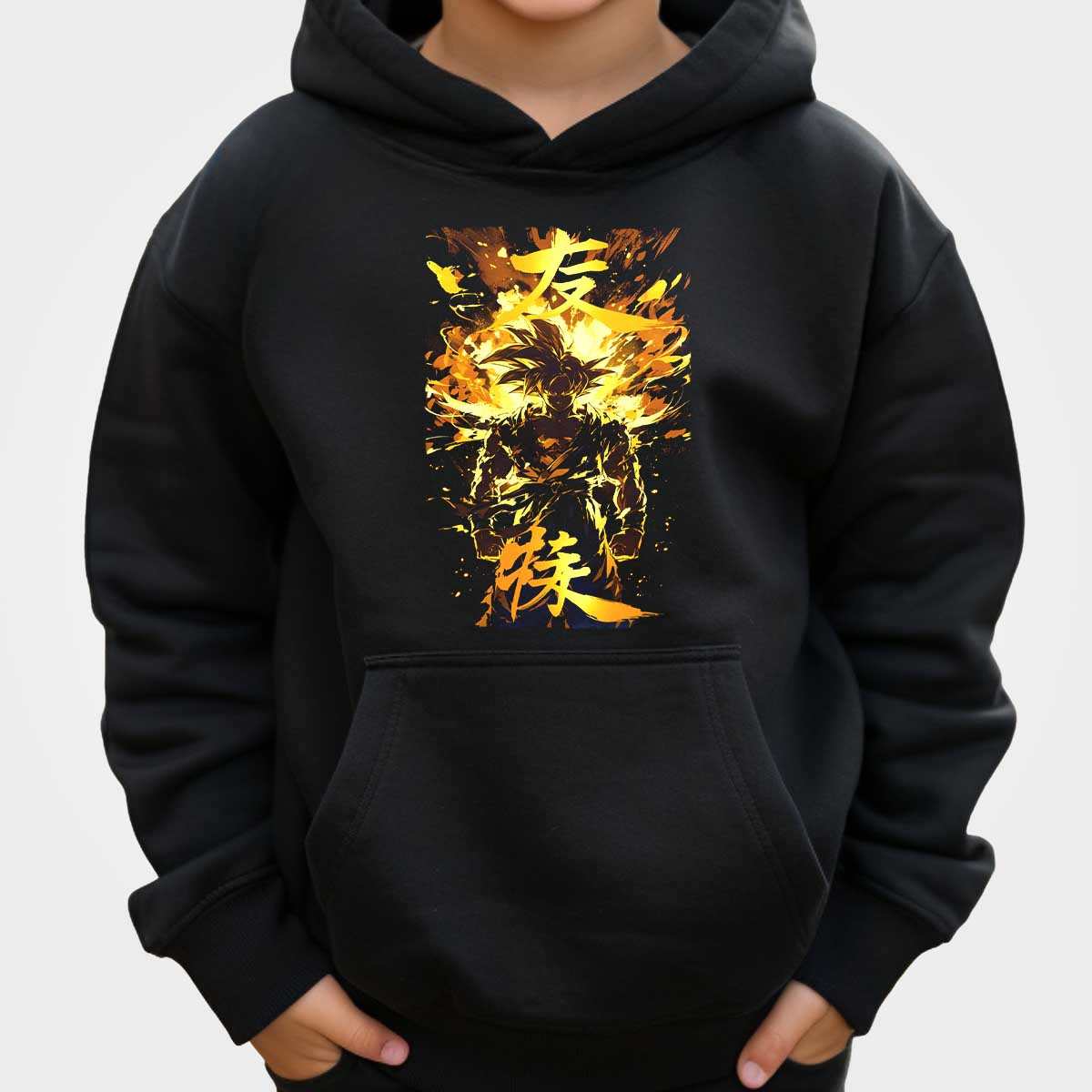canguro-anime-unisex-comedor-goku-con-elementos-de-fuego-y-hielo-en-mostaza-y-dorado-05