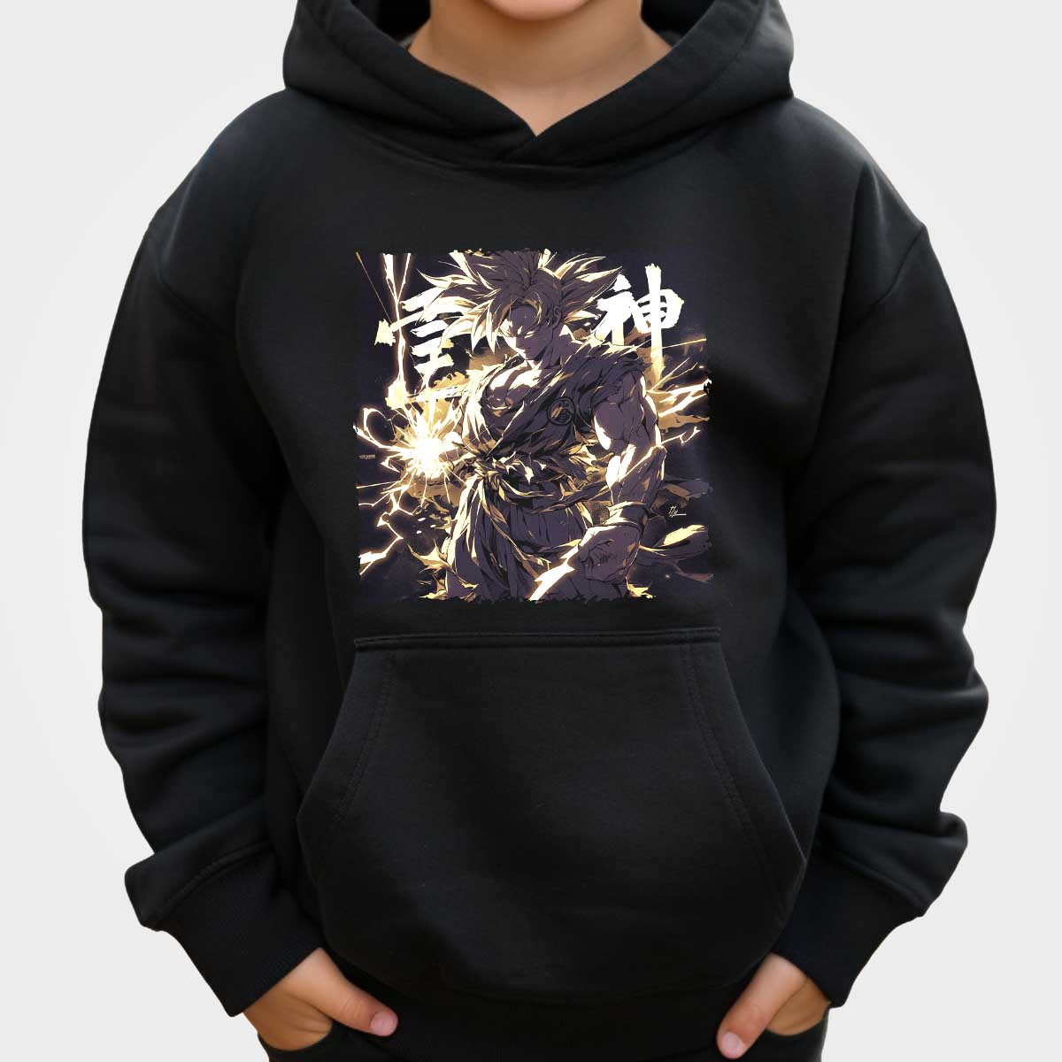 hoodie-anime-goku-con-aura-el-ctrica-en-chocolate-y-ca-a-35