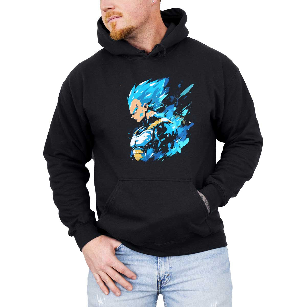 hoodie-anime-hombre-vegeta-super-saiyan-azul-visual-blanco