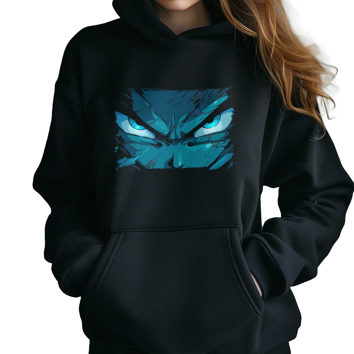 hoodie-anime-krillin-eyes-closeup-en-colores-crom-ticos-y-menta