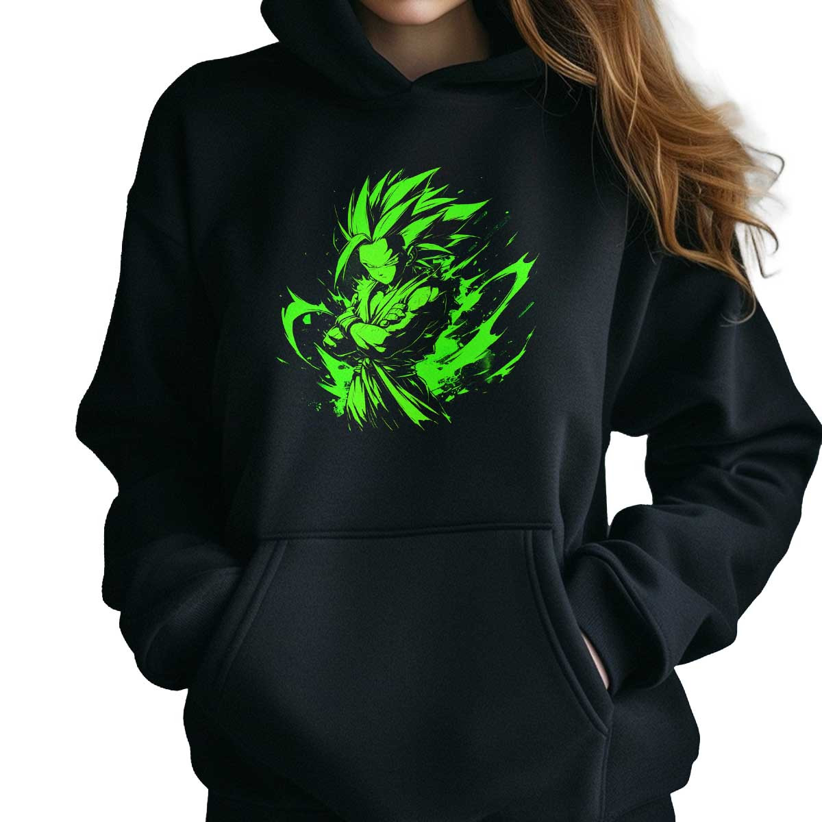 hoodie-anime-mujer-estampada-goten-sketch-en-colores-brillantes-y-lima