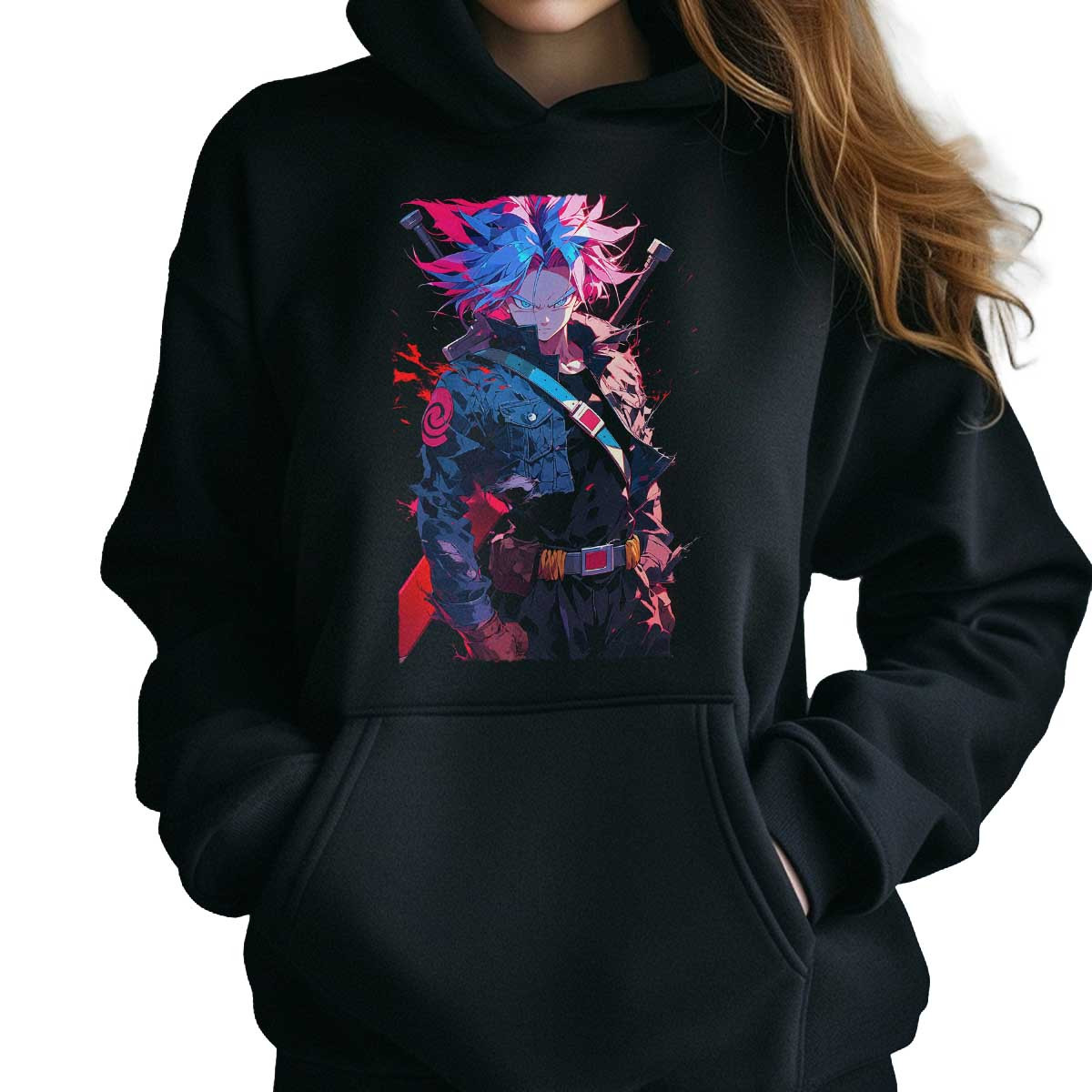 hoodie-anime-mujer-trunks-en-tonos-combinados-y-colores-rub-