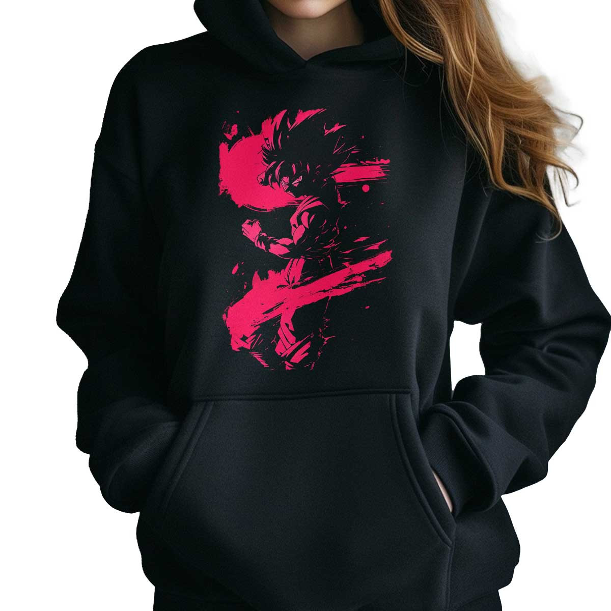 hoodie-anime-silueta-goten-en-rub-y-rosa-beb-