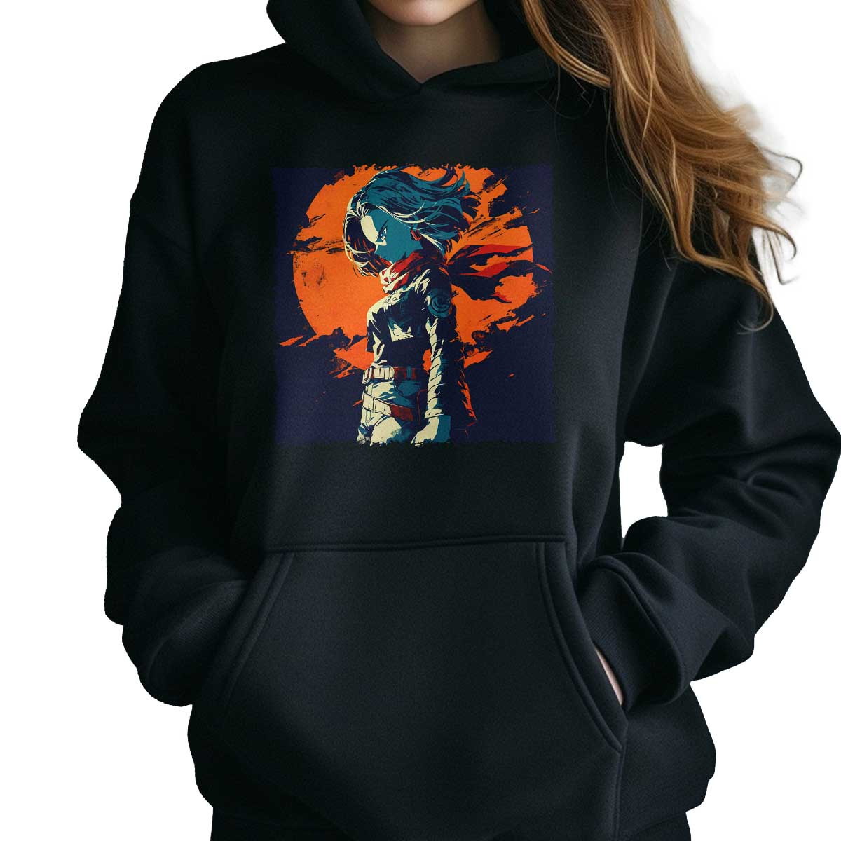 poler-n-anime-silueta-android-17-tiffany-blue-y-terracota-13