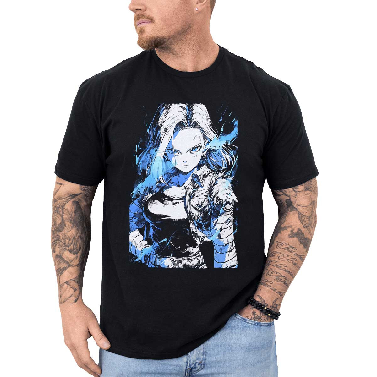 polera-anime-brillante-android-18-full-power
