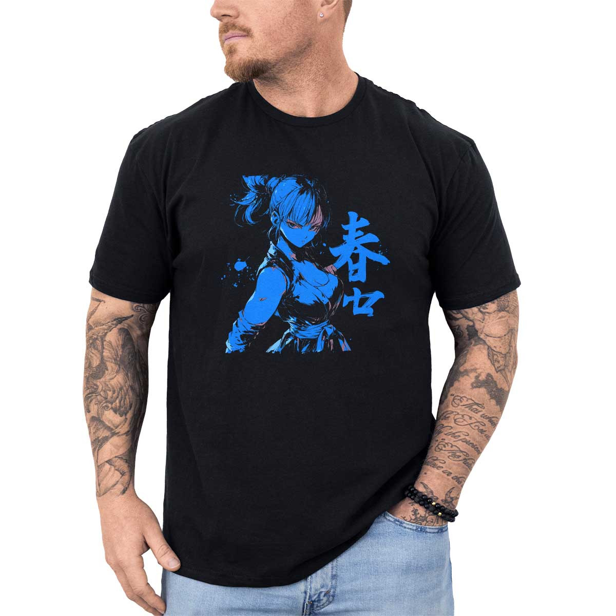 polera-anime-bulma-ink-en-azul-real-con-estilo-refinado