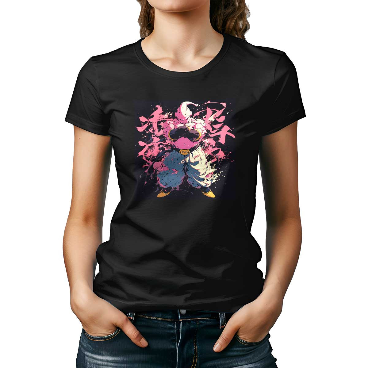 polera-dragon-ball-majin-buu-profundidad-amigable-en-canary-y-fuchsia-12