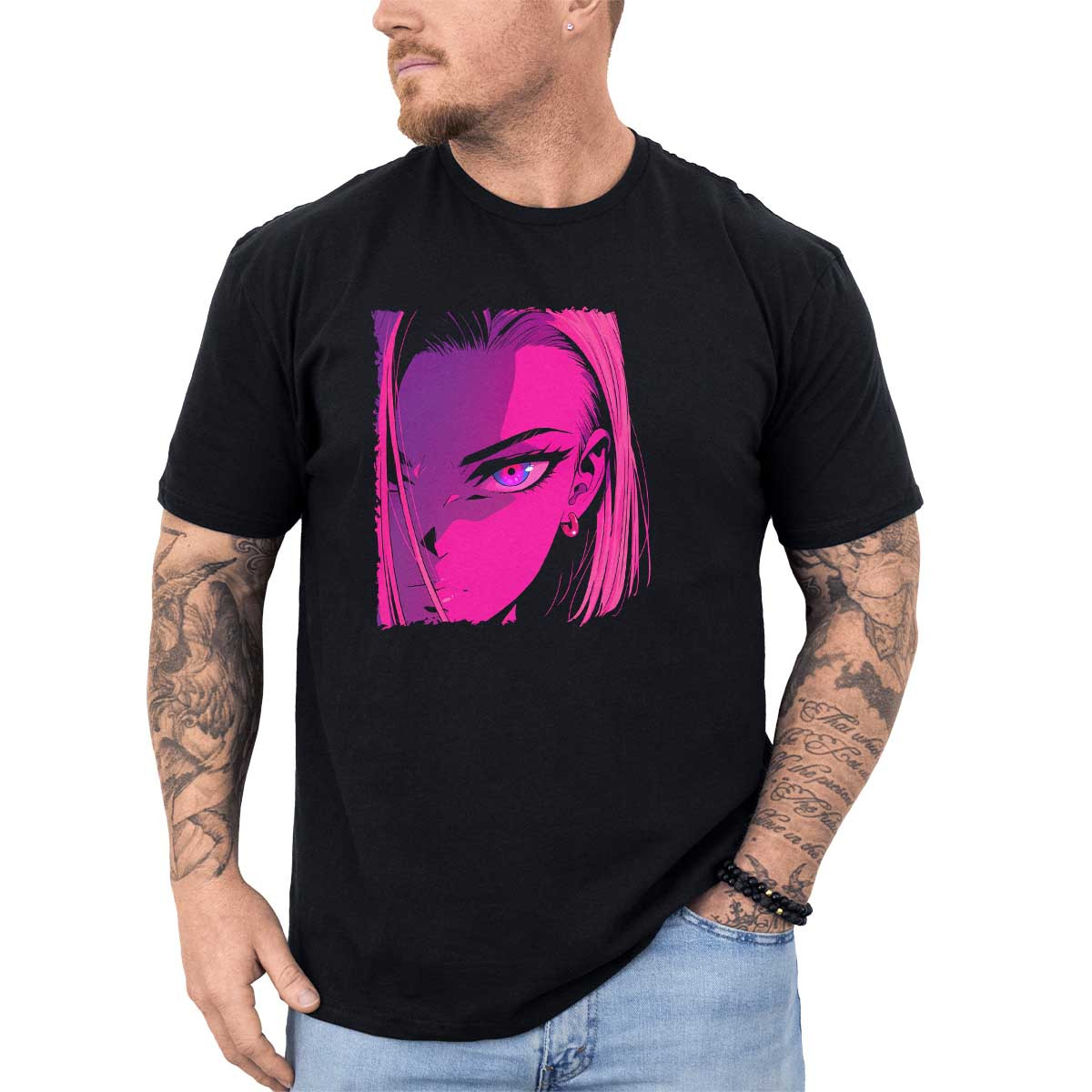 polera-hombre-anime-android-18-ojos-cerca-en-midnight-y-baby-pink
