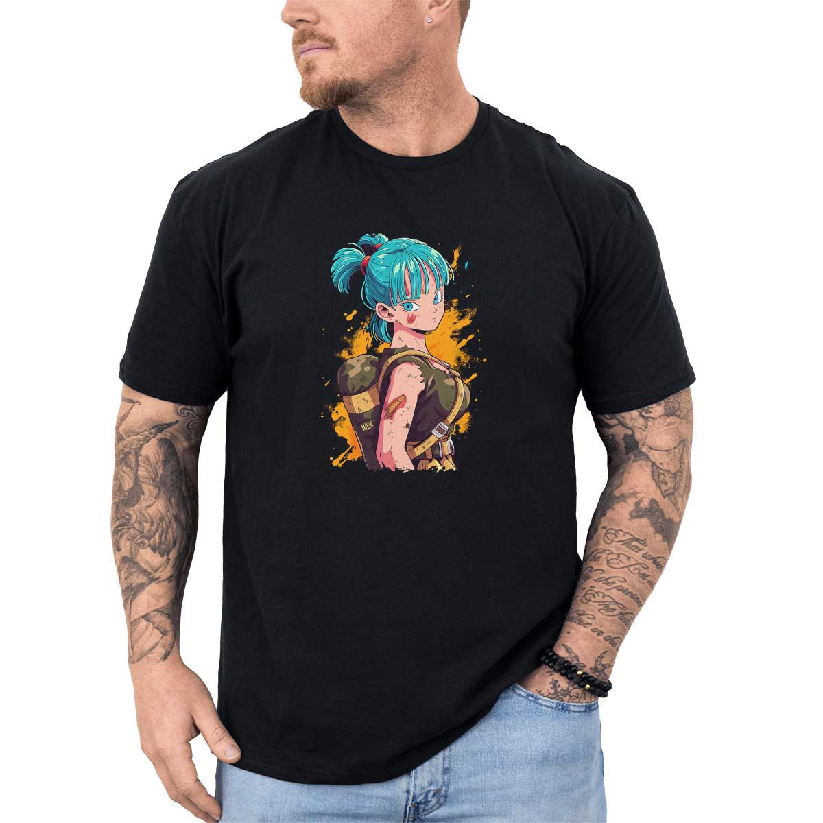 polera-hombre-anime-bulma-estilo-gr-fico-minimalista-y-actual-