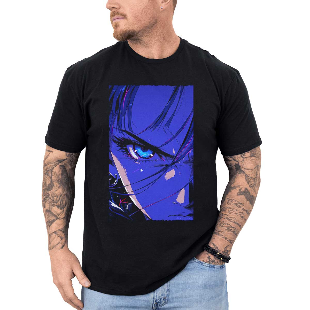 polera-hombre-anime-videl-surrealista-ojos-periwinkle-dragon-ba