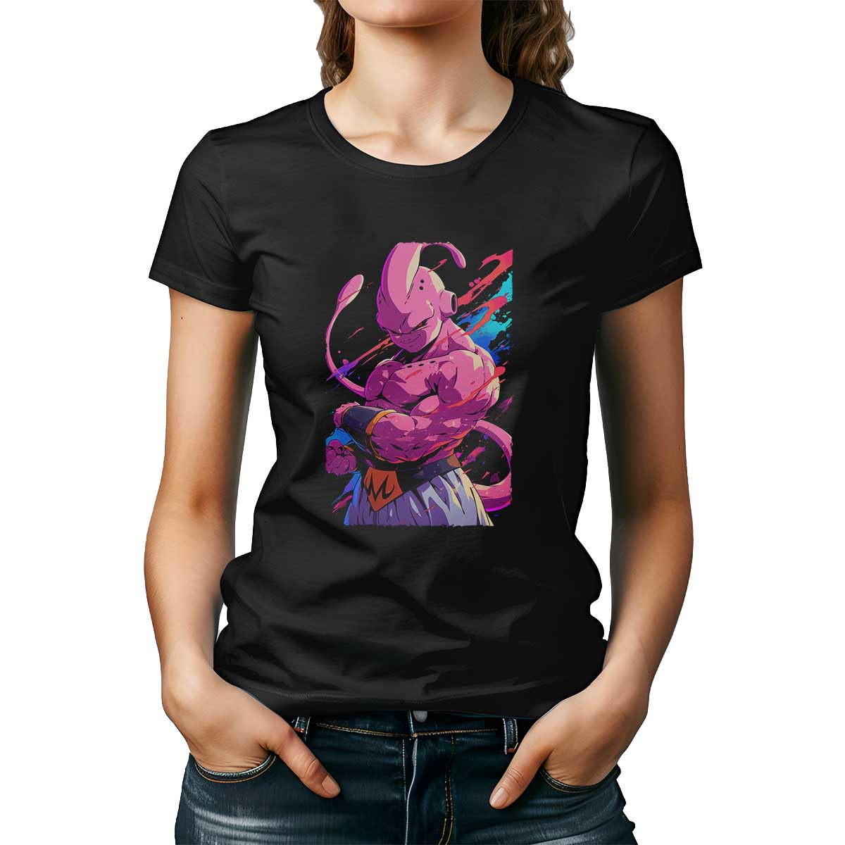 polera-majin-buu-lienzo-vibrante-arco-ris-22-estilo-gr-fico-minimalista