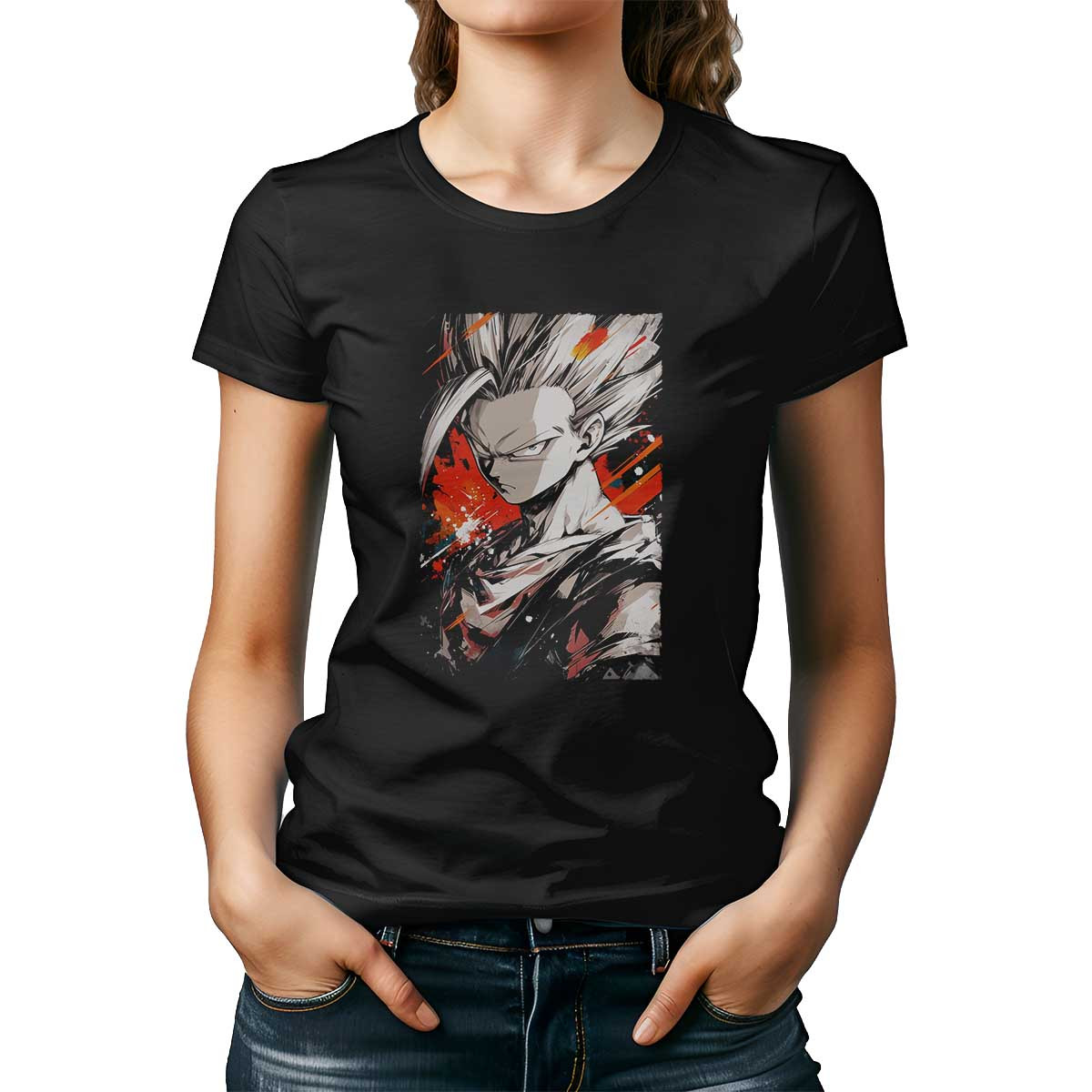 polera-mujer-estampada-expresividad-gohan-face-closeup