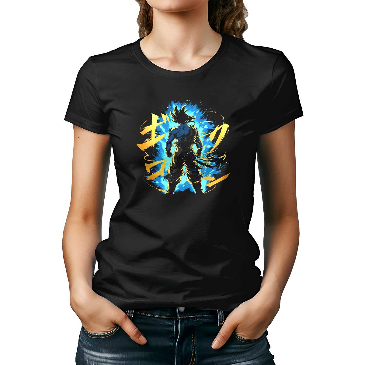 polera-mujer-goku-adorable-con-aura-dorada-y-brillante-en-azul-y-amarillo-c-22