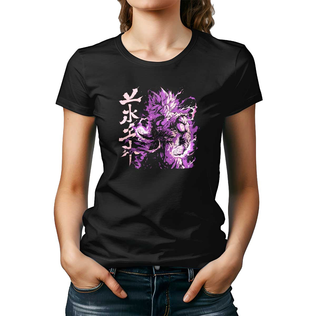 polera-mujer-goku-con-aura-de-batalla-en-colores-apagados-y-orqu-dea