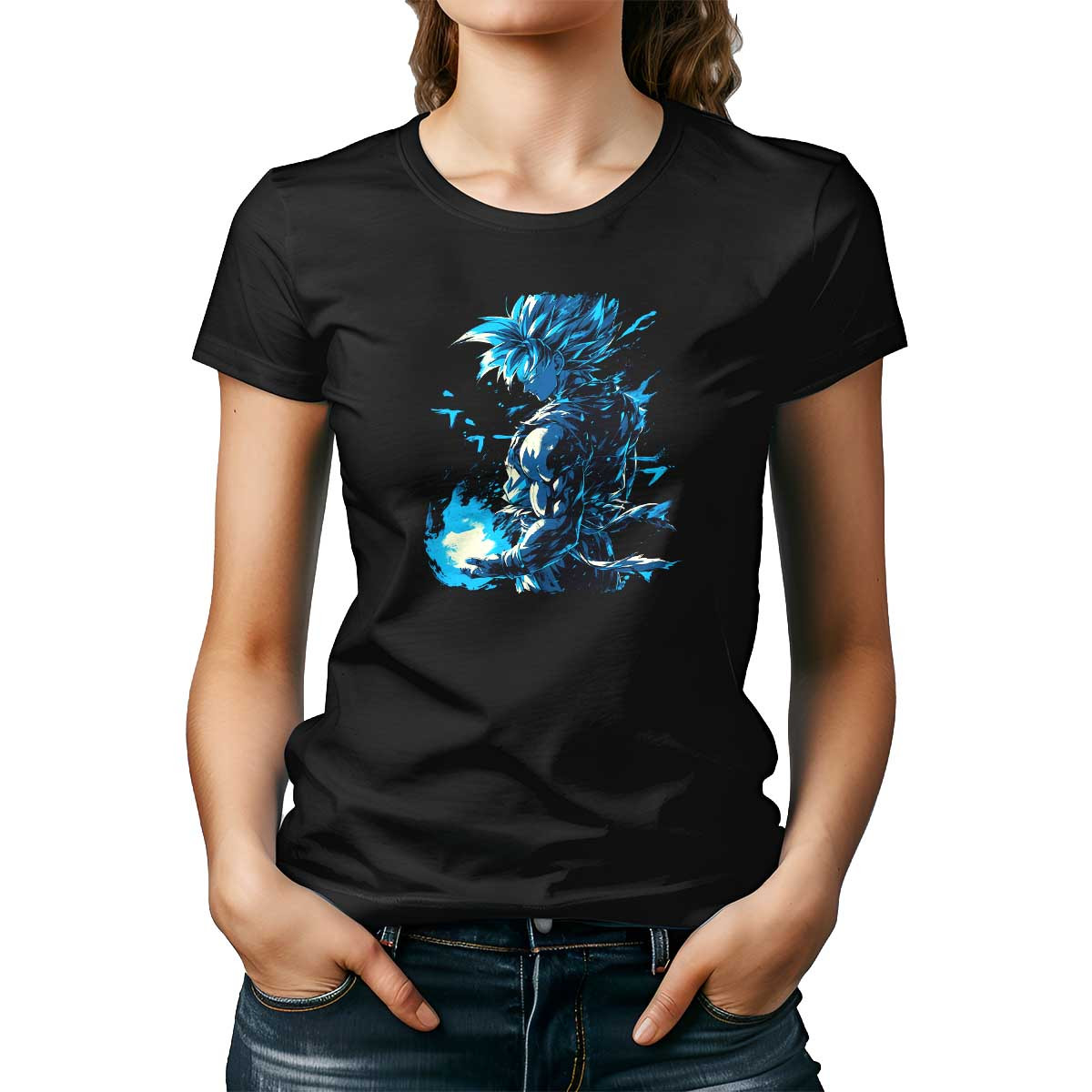 polera-mujer-goku-full-power-en-colores-milky-y-azul