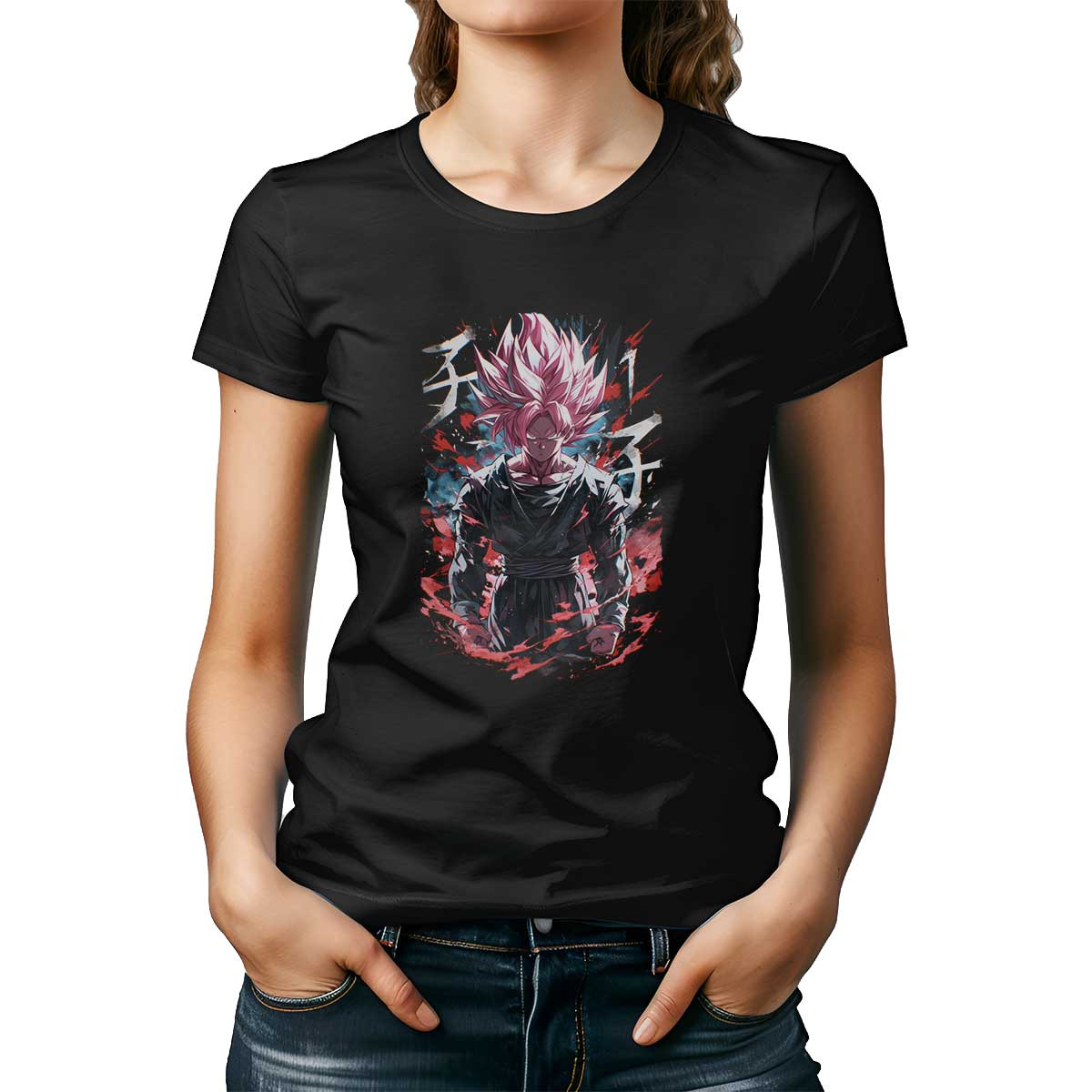 polera-mujer-perspectiva-vegetto-super-saiyan-god-magenta-aqua