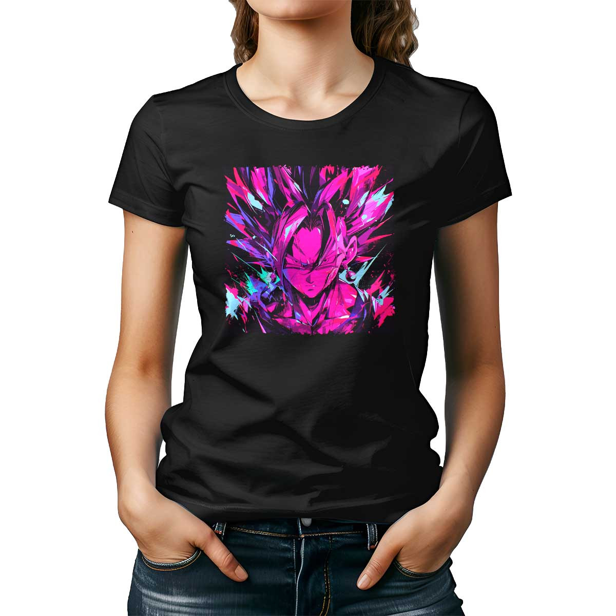 polera-mujer-vegito-face-closeup-en-iridiscente-y-rosa