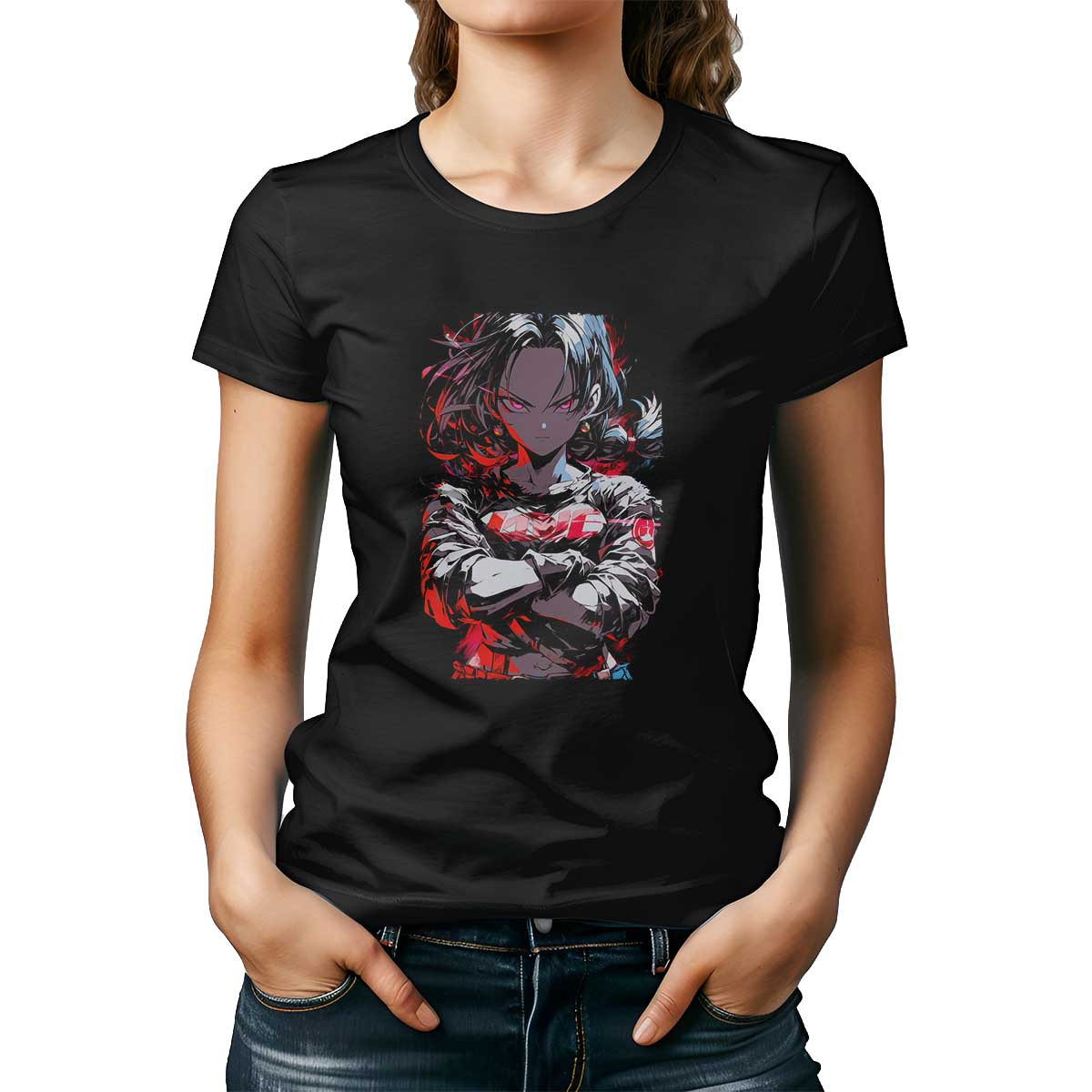 polera-negra-alegr-a-full-power-en-color-cardinal-y-negro