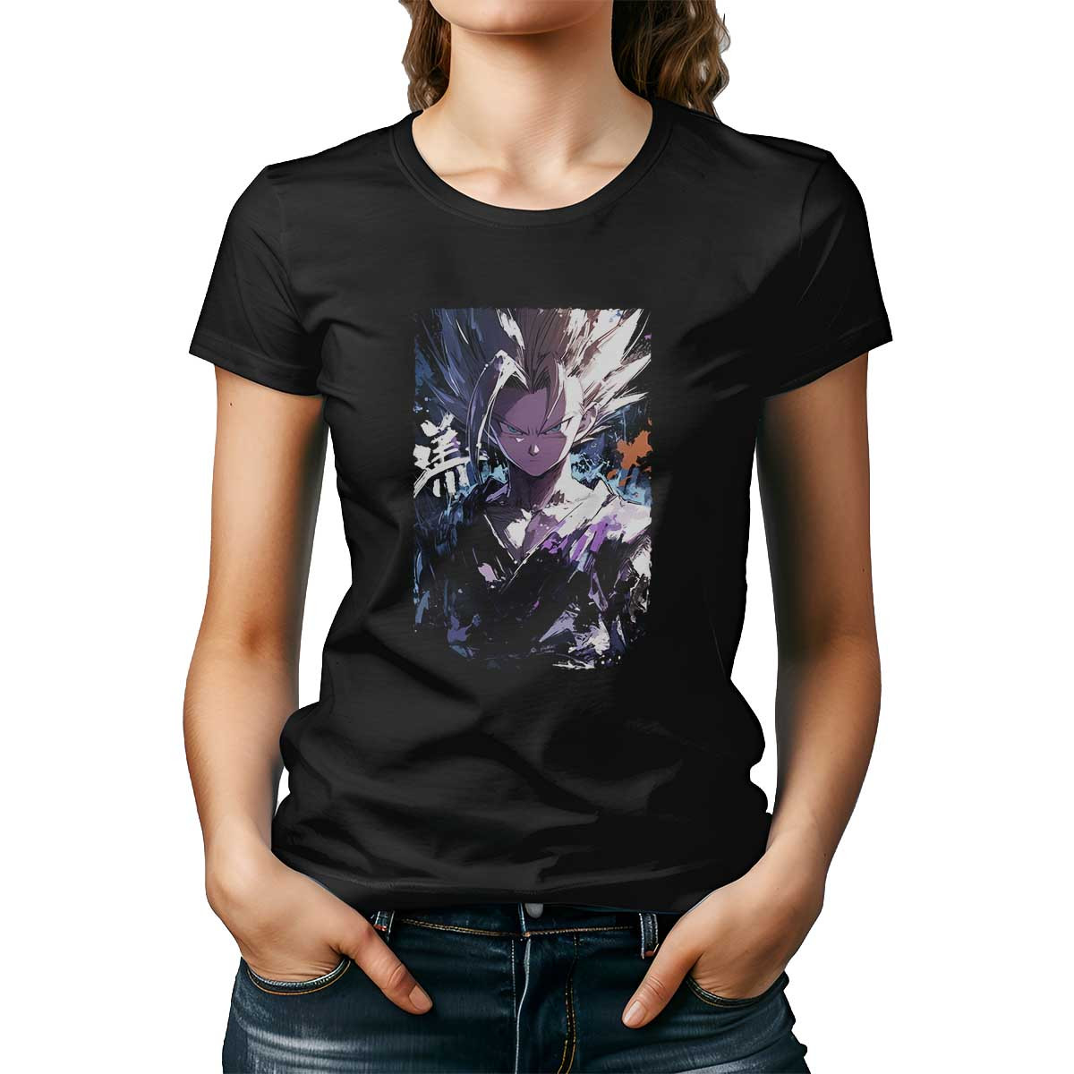 polera-negro-m-gico-gohan-sketch-en-colores-saturados-suavemente