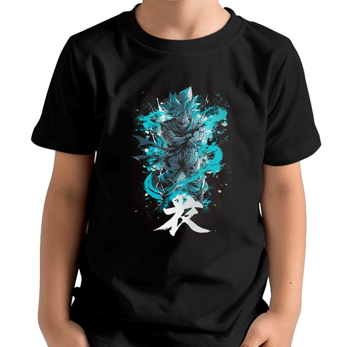 polera-ni-a-creatividad-goku-super-saiyan-4-en-milky-y-turquesa-talla-14