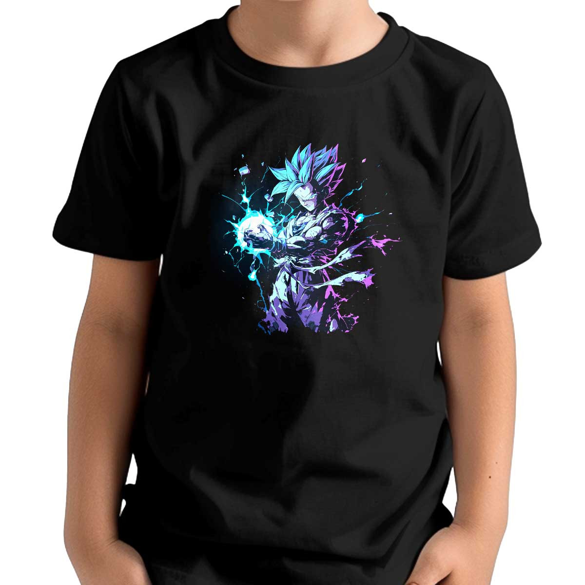 polera-ni-a-estampado-gohan-luchando-en-colores-ladrillo-y-aguamarina