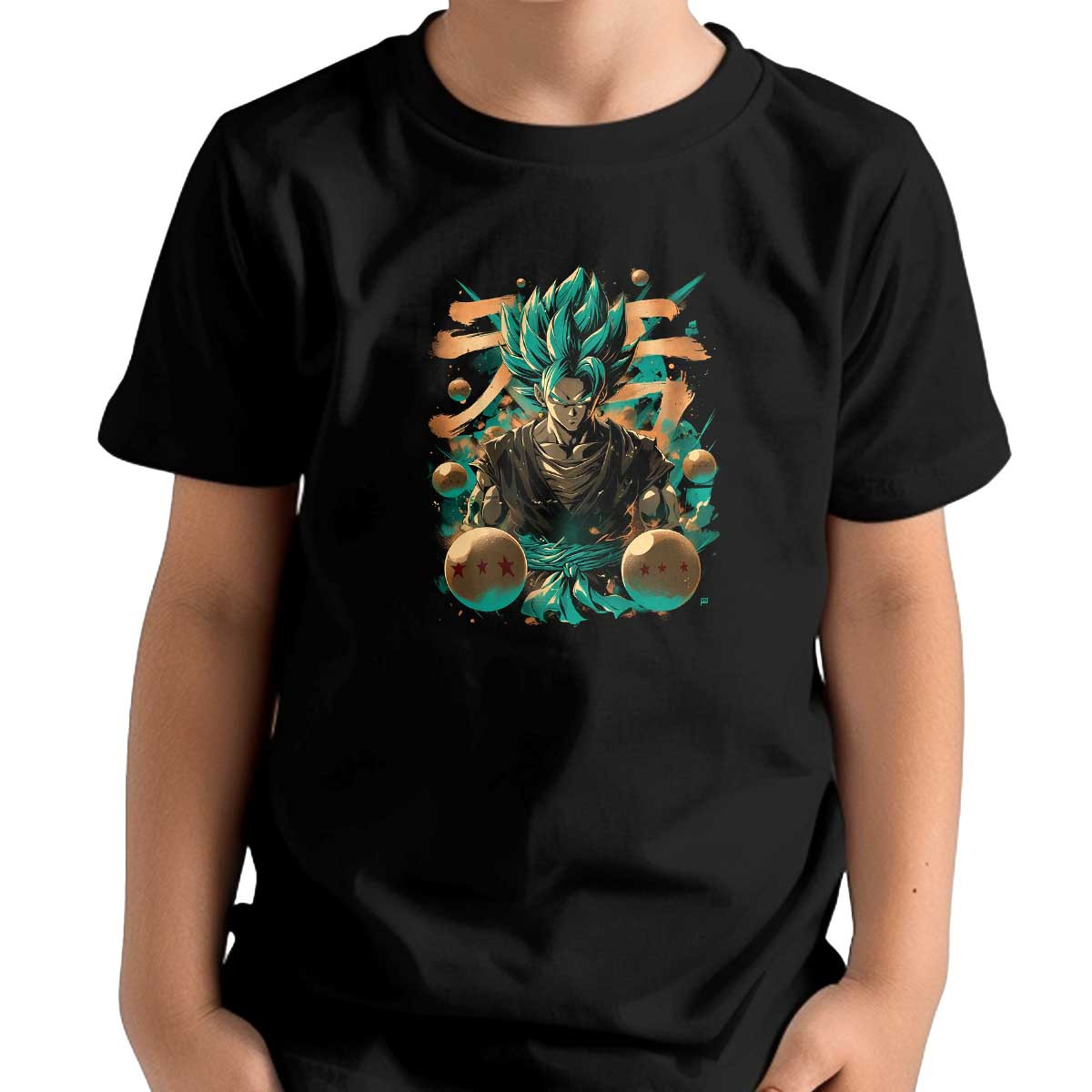 polera-ni-a-vegito-con-dragones-en-tonos-suaves-y-menta
