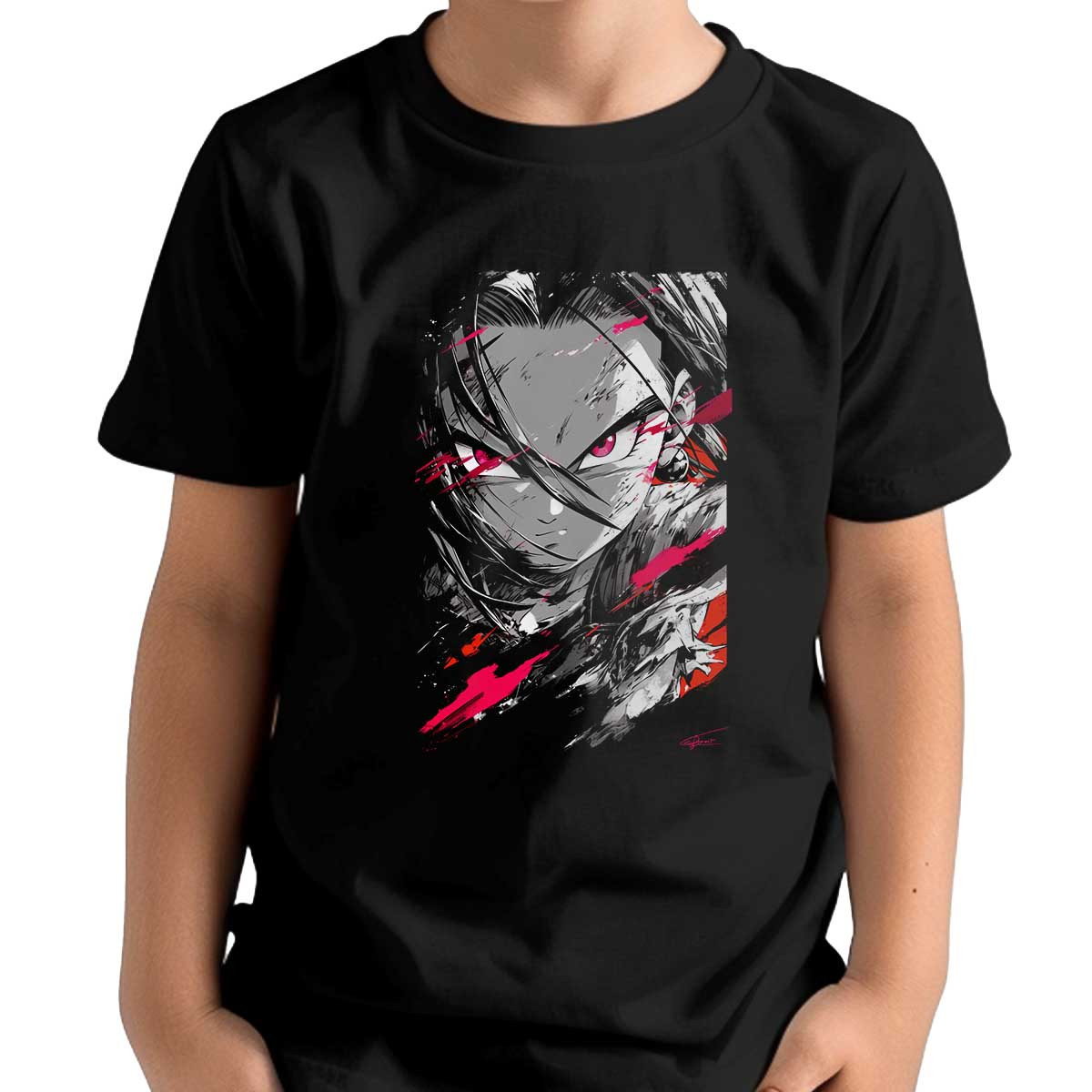 polera-ni-as-videl-face-closeup-en-negro-y-fucsia