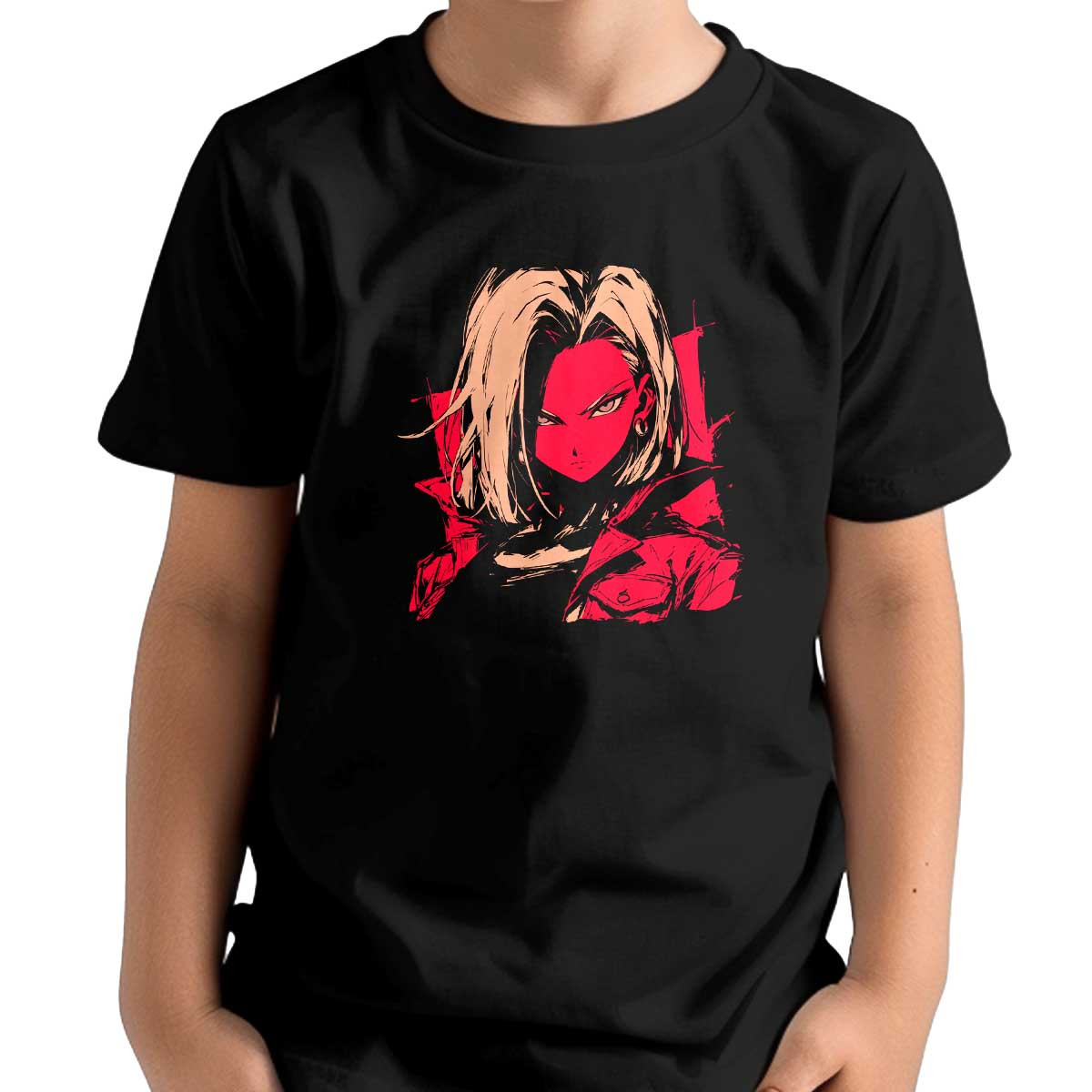 polera-ni-o-android-18-sketch-en-alabaster-y-granate