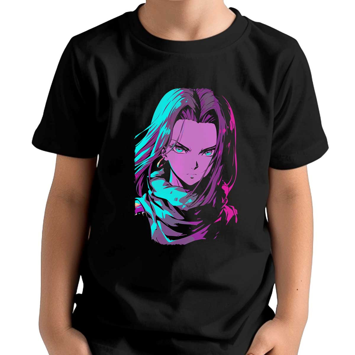 polera-ni-os-android-17-rostro-de-cerca-en-colores-orqu-dea-y-perla