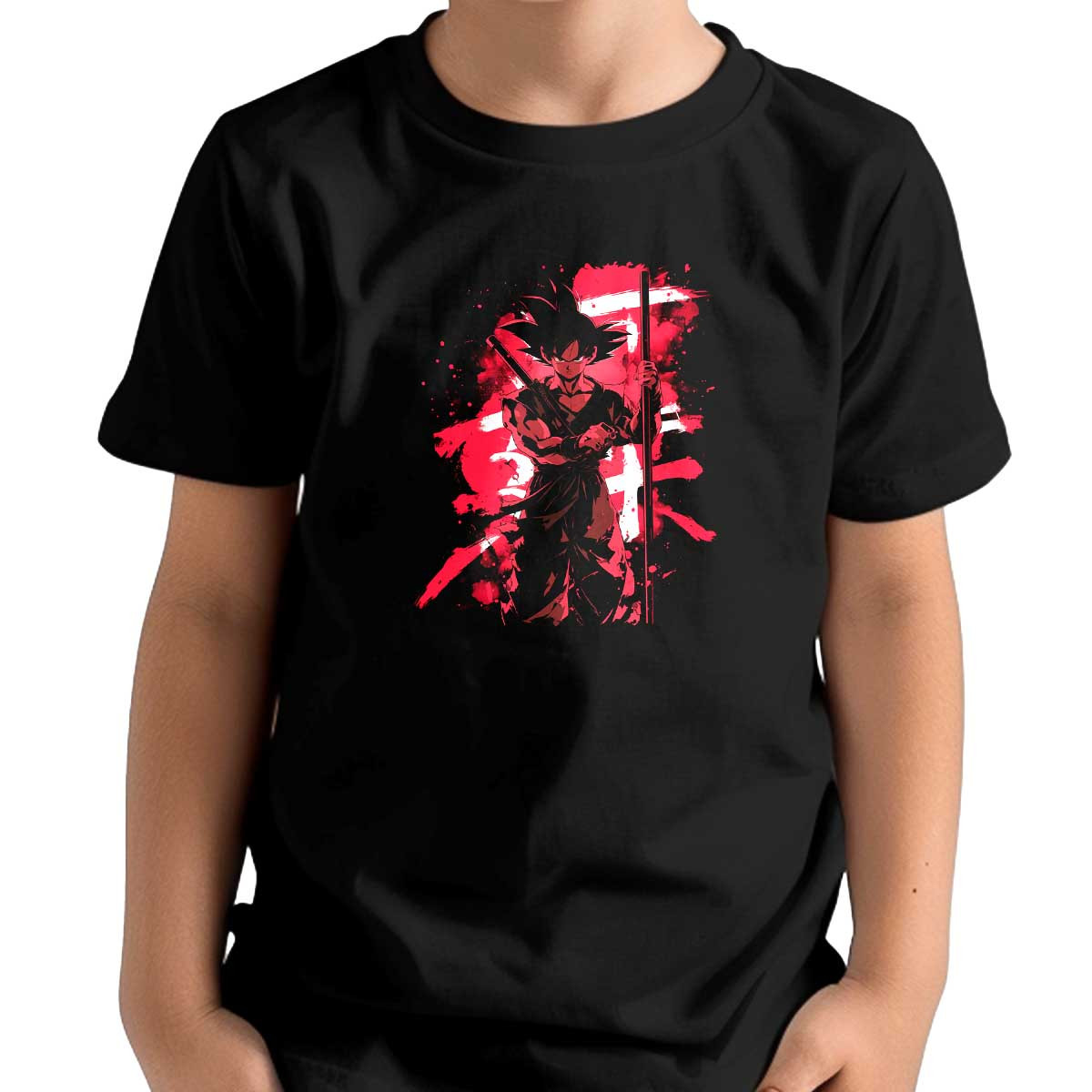 polera-ni-os-goku-fant-stico-con-su-bast-n-de-poder-en-rojo-y-rosa-caliente