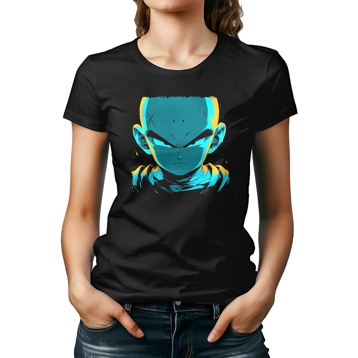 polera-sensibilidad-art-stica-krillin-en-bosque-y-colores-cian