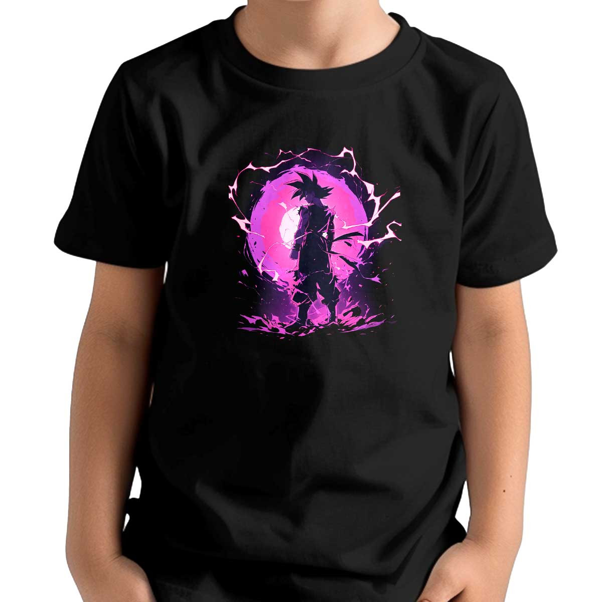 polera-unisex-estampada-minimalista-goku-en-malva-y-zafiro