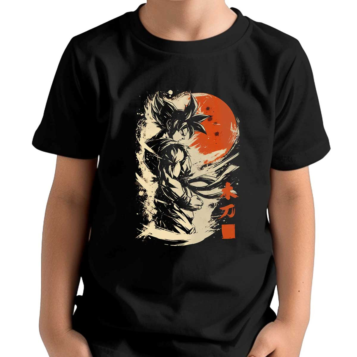 polera-unisex-goku-en-aura-de-batalla-en-colores-melocot-n
