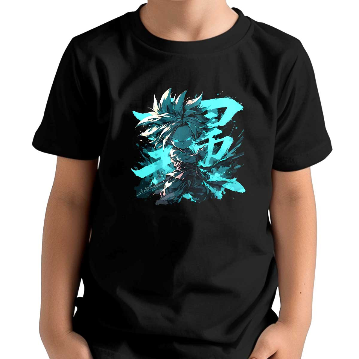 polera-unisex-negra-tem-tica-goten-ink-cyan-y-drago-14-en-colores-de-tinta