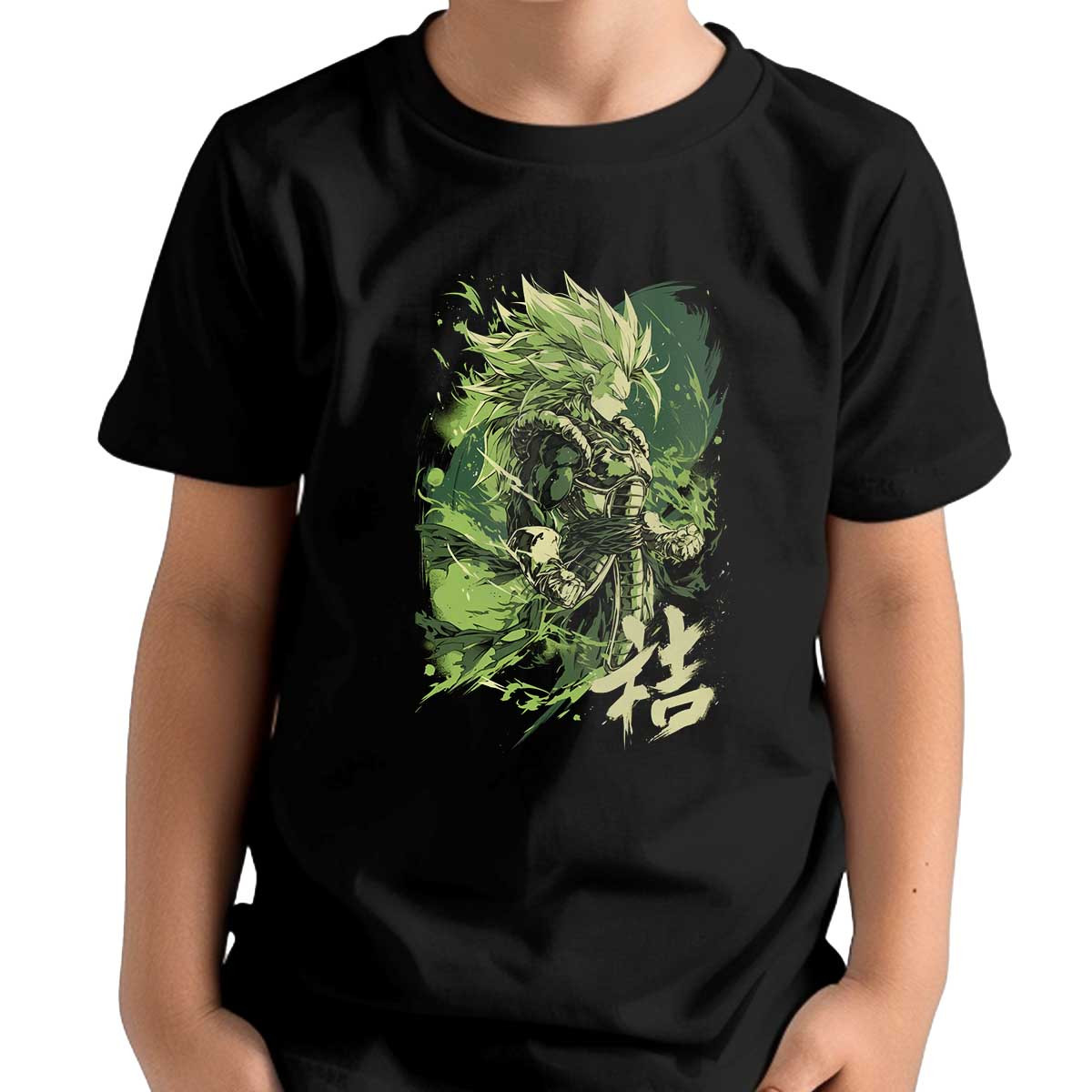 polera-unisex-vegeta-en-armadura-saiyan-en-colores-lima-y-marfil