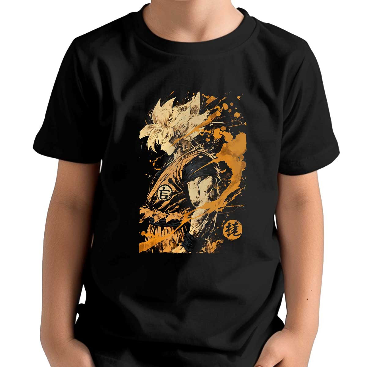 poleras-algod-n-llamativo-goku-con-nube-nimbus-en-colores-mbar-y-rubor