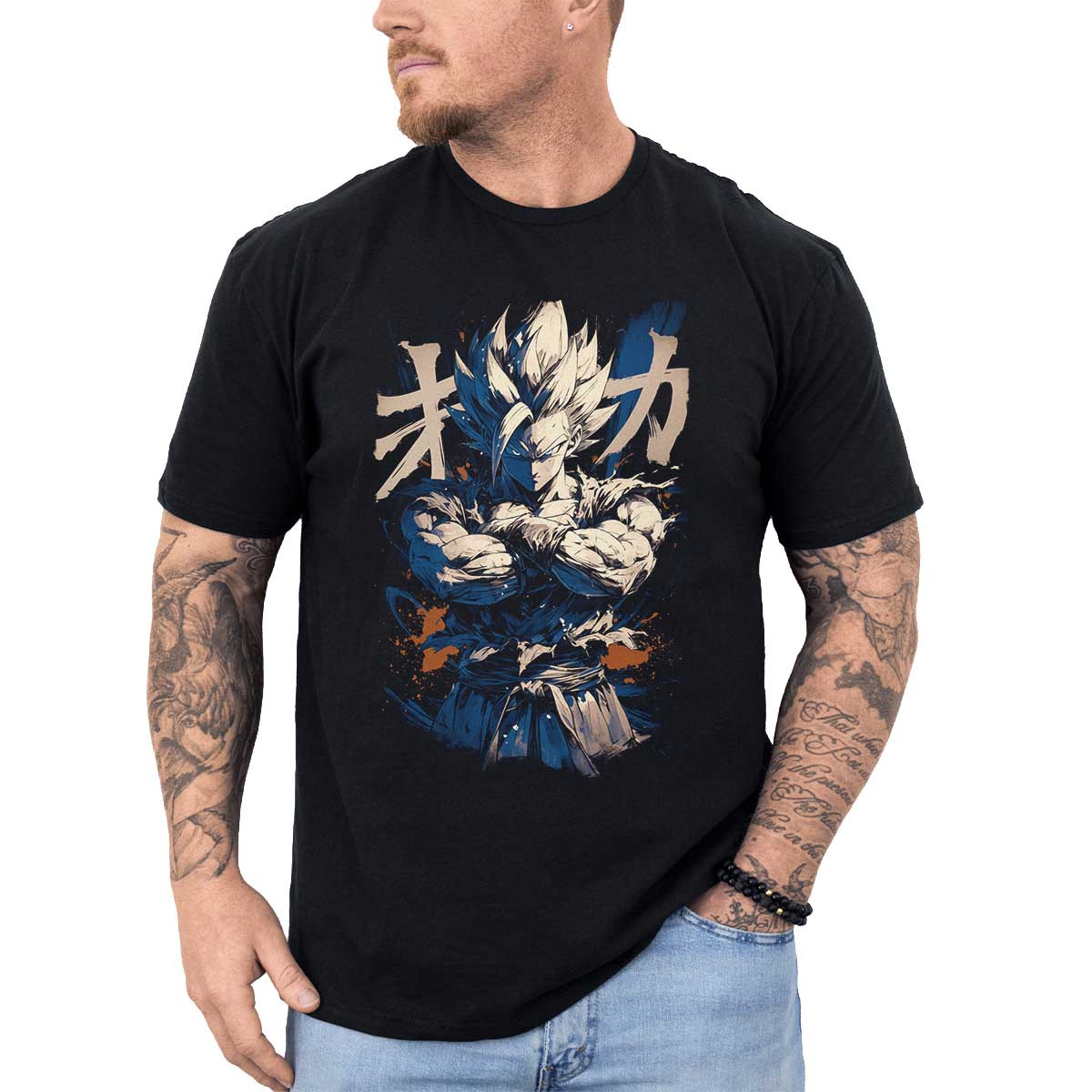 poleras-anime-freezer-sereno-en-azul-cobalto