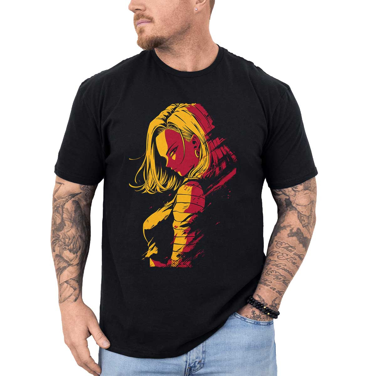 poleras-anime-silueta-android-18-en-colores-burdeos-y-lat-n