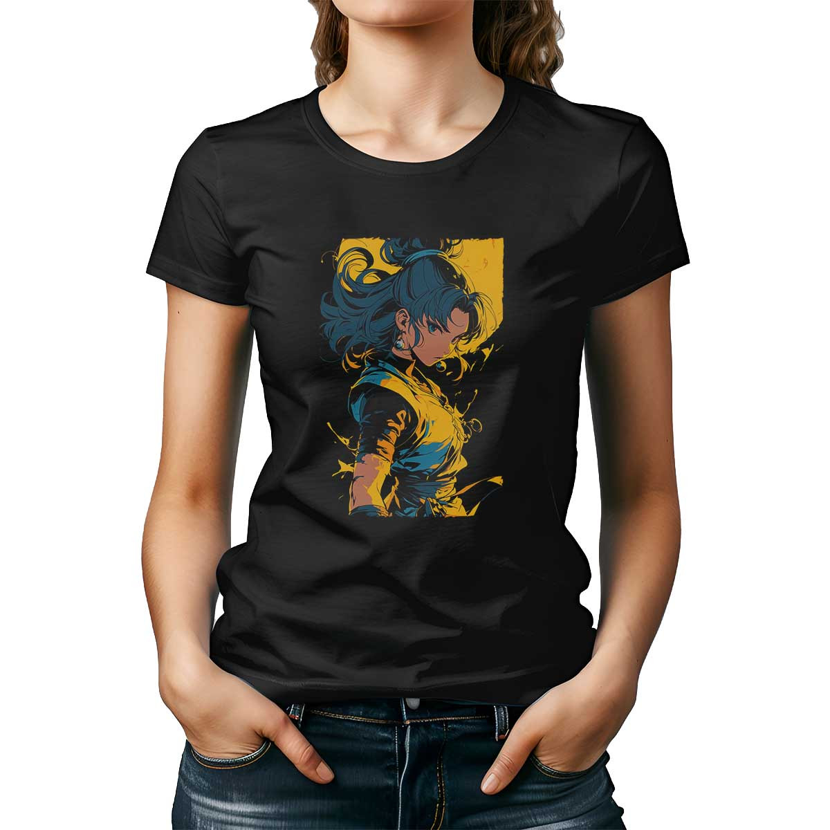 poleras-con-dise-o-animado-videl-en-azafr-n-y-azul-real-