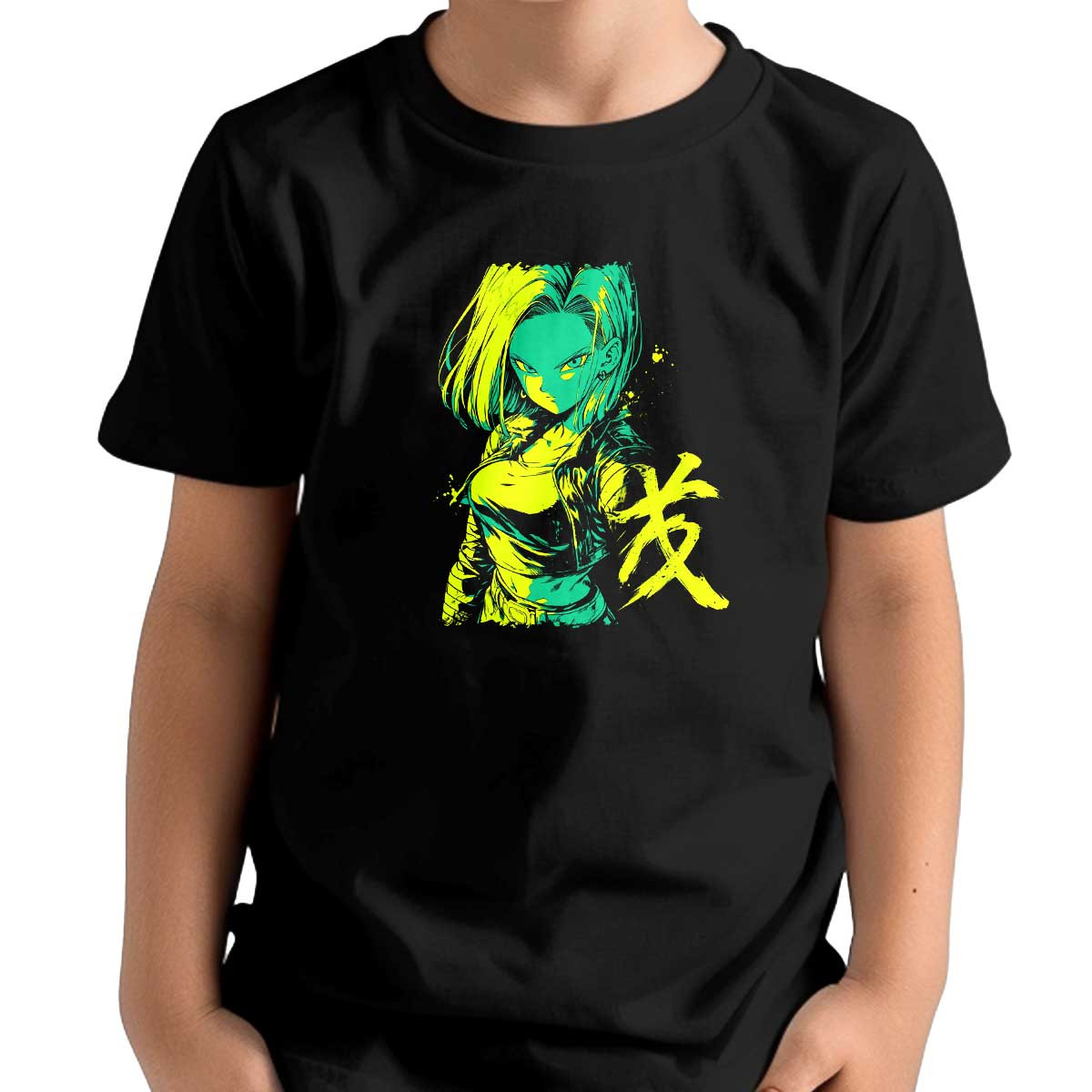 poleras-dragon-ball-modernidad-android-18-estilo-tinta-en-cromo-l-quido-y-helecho-co-34