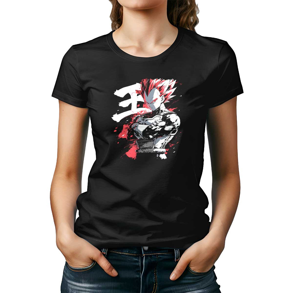 poleras-dragon-ball-vegeta-en-armadura-saiyan-mint-rosa