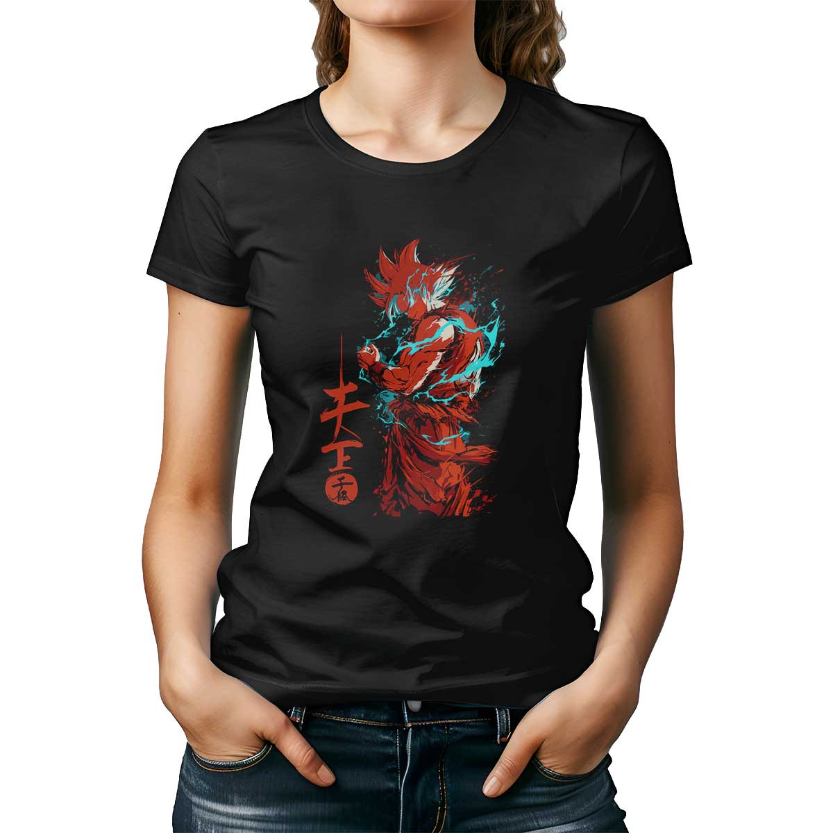 poleras-estampada-impactante-goku-con-aura-el-ctrica-en-vermilion-y-sky-32