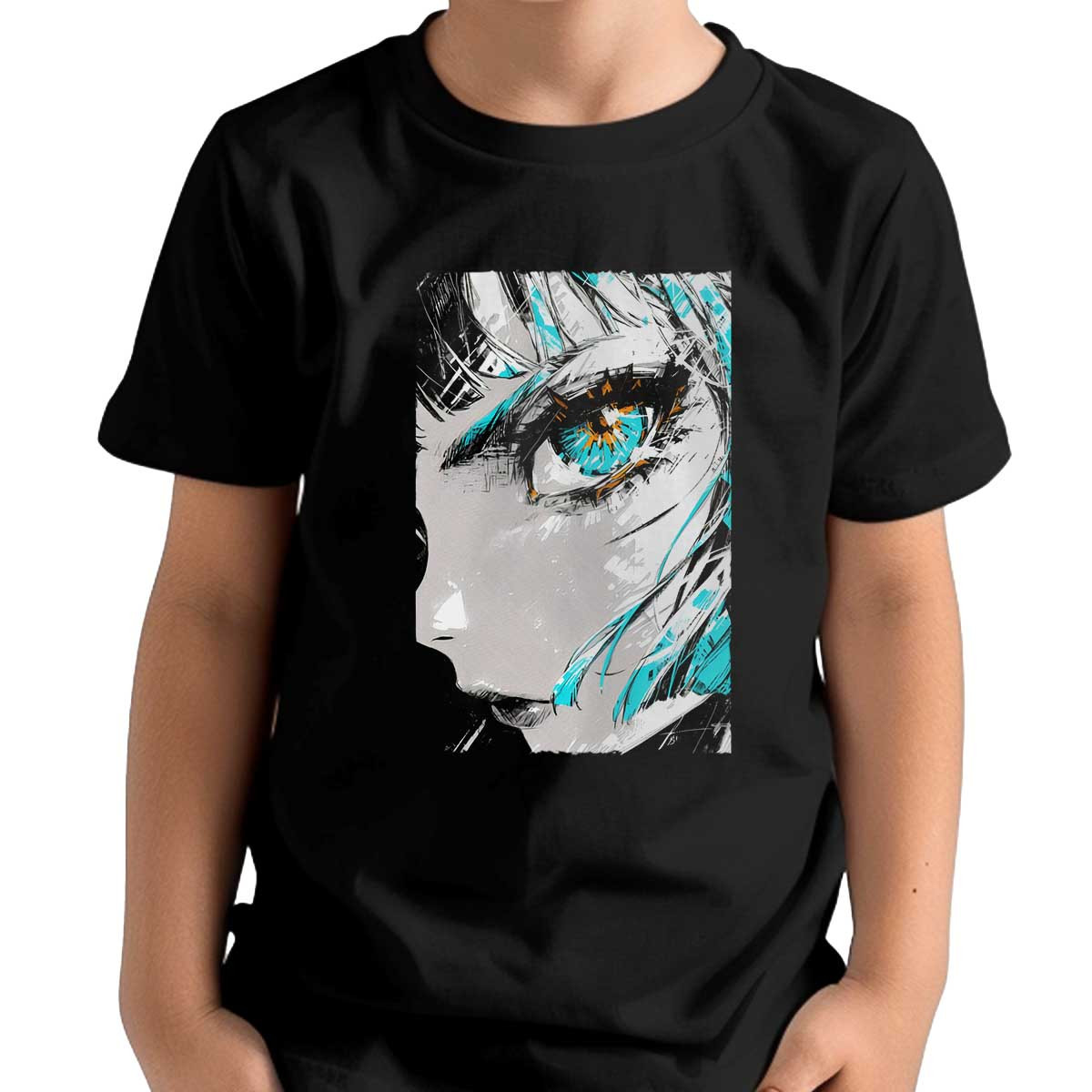 poleras-estampada-protagonismo-bulma-ojos-cercanos-blanco-y-topacio