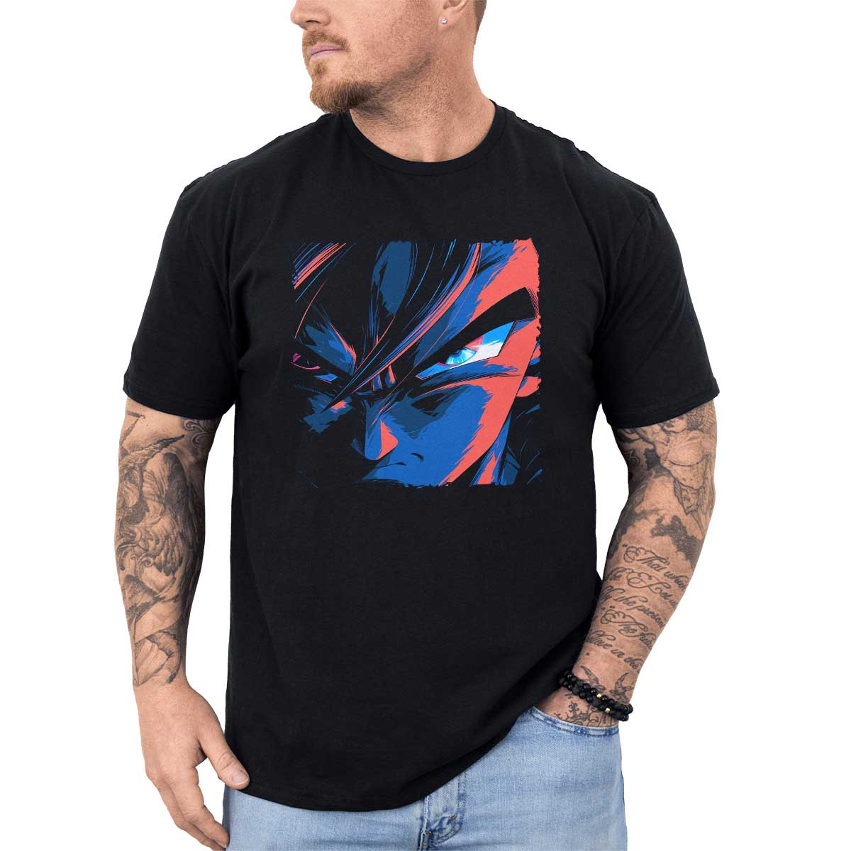 poleras-hombre-anime-gogeta-ojos-en-prisma-y-azul-marino