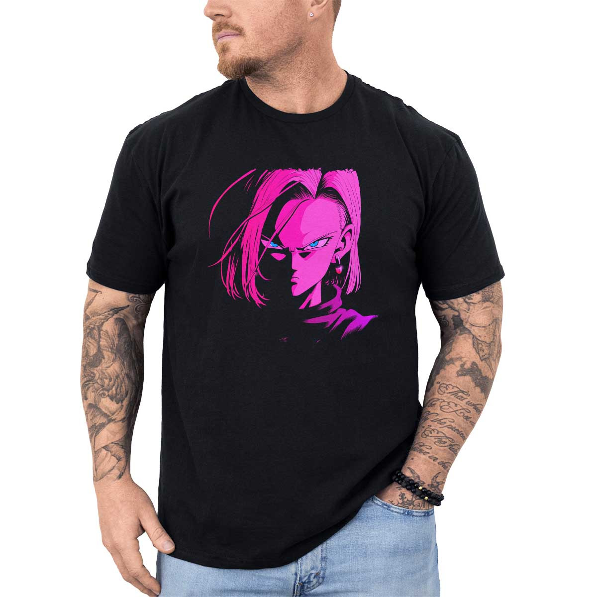 poleras-hombre-anime-ojos-android-18-negro-intensidad-en-rosa-beb-