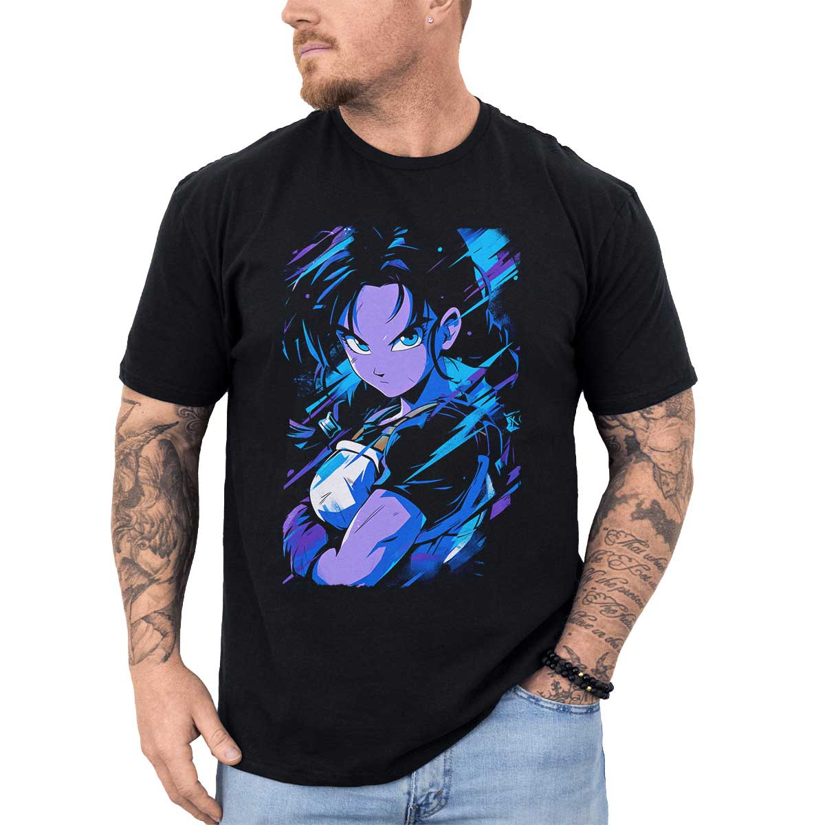 poleras-hombre-anime-videl-determinada-en-azul-y-marino