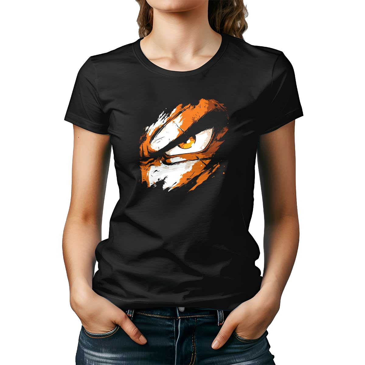 poleras-mujer-enigmatico-vegeta-ojos-cerca-en-colores-ladrillo-y-nix