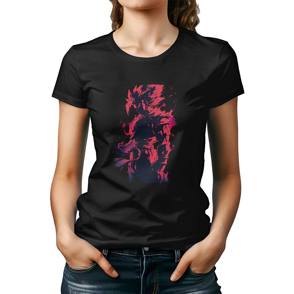 poleras-mujer-regalo-vegetto-silueta-en-colores-radiante-y-cereza