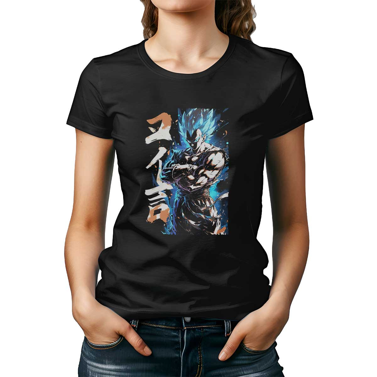 poleras-mujer-vegeta-ultra-instinct-en-negro-y-nieve